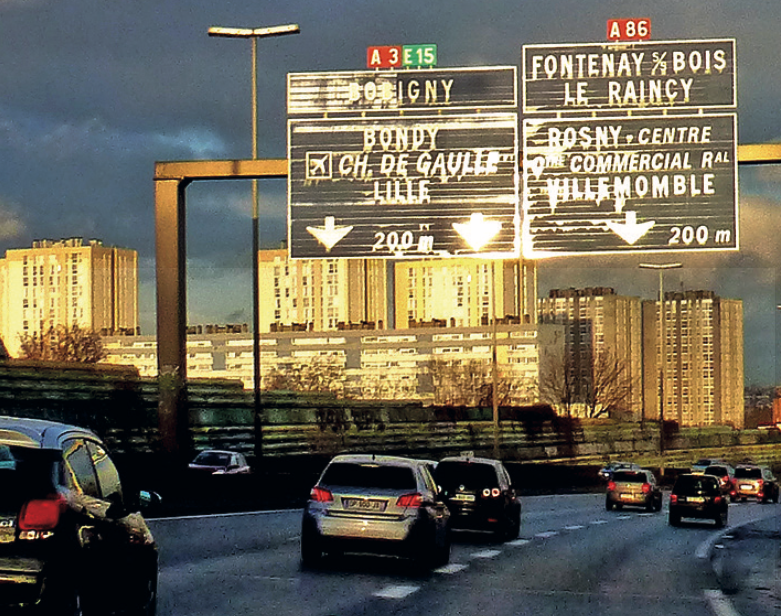 To the highway, Paris