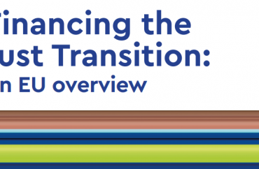 Financing the Just Transition. An EU overview